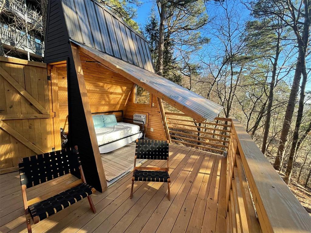 Vila Loblolly Pines Adventure Aframe #2 Eureka Springs Exteriér fotografie