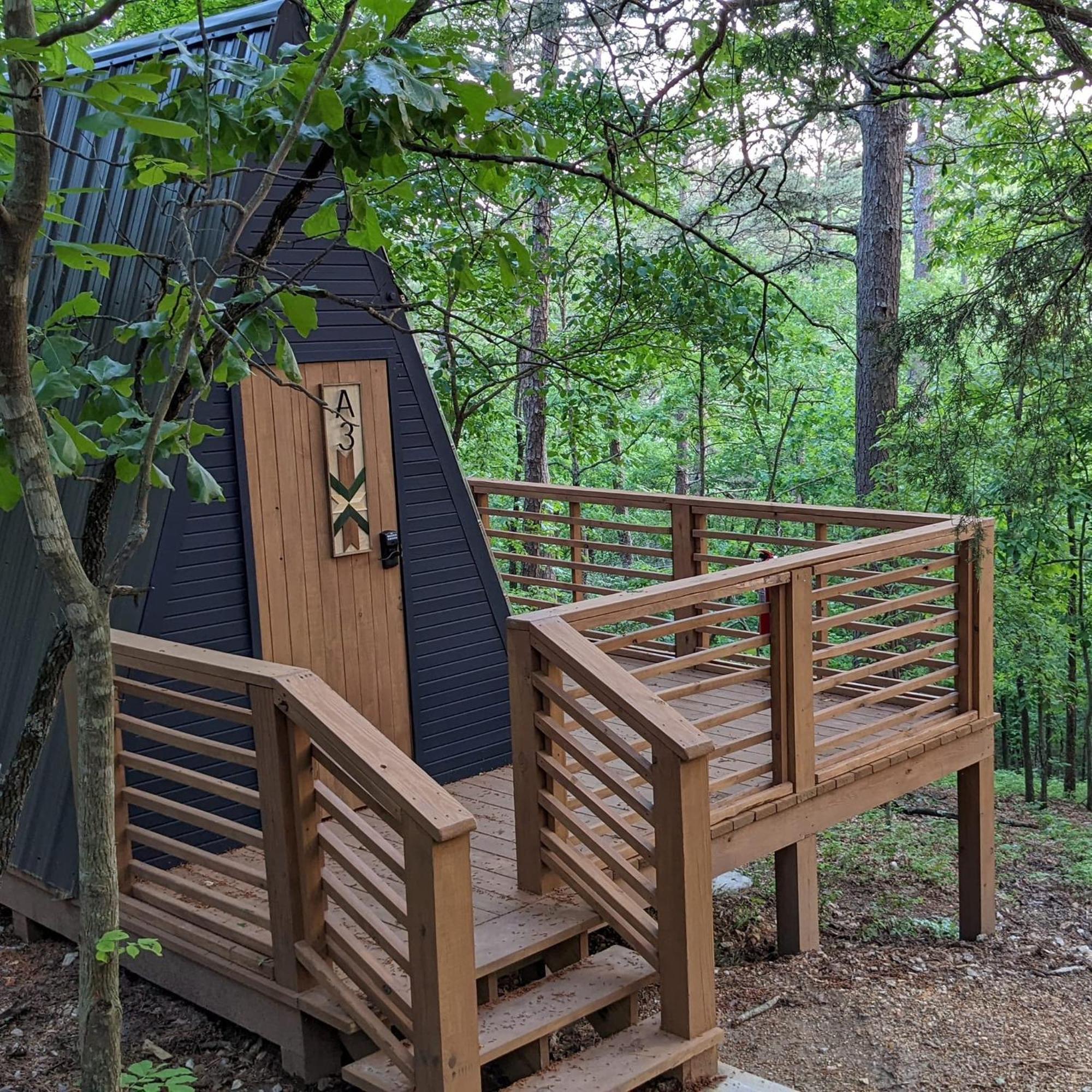 Vila Loblolly Pines Adventure Aframe #2 Eureka Springs Exteriér fotografie
